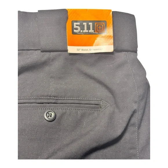 NWT 5.11 Tactical mens black Cargo Pants 32 utility work - Picture 3 of 7
